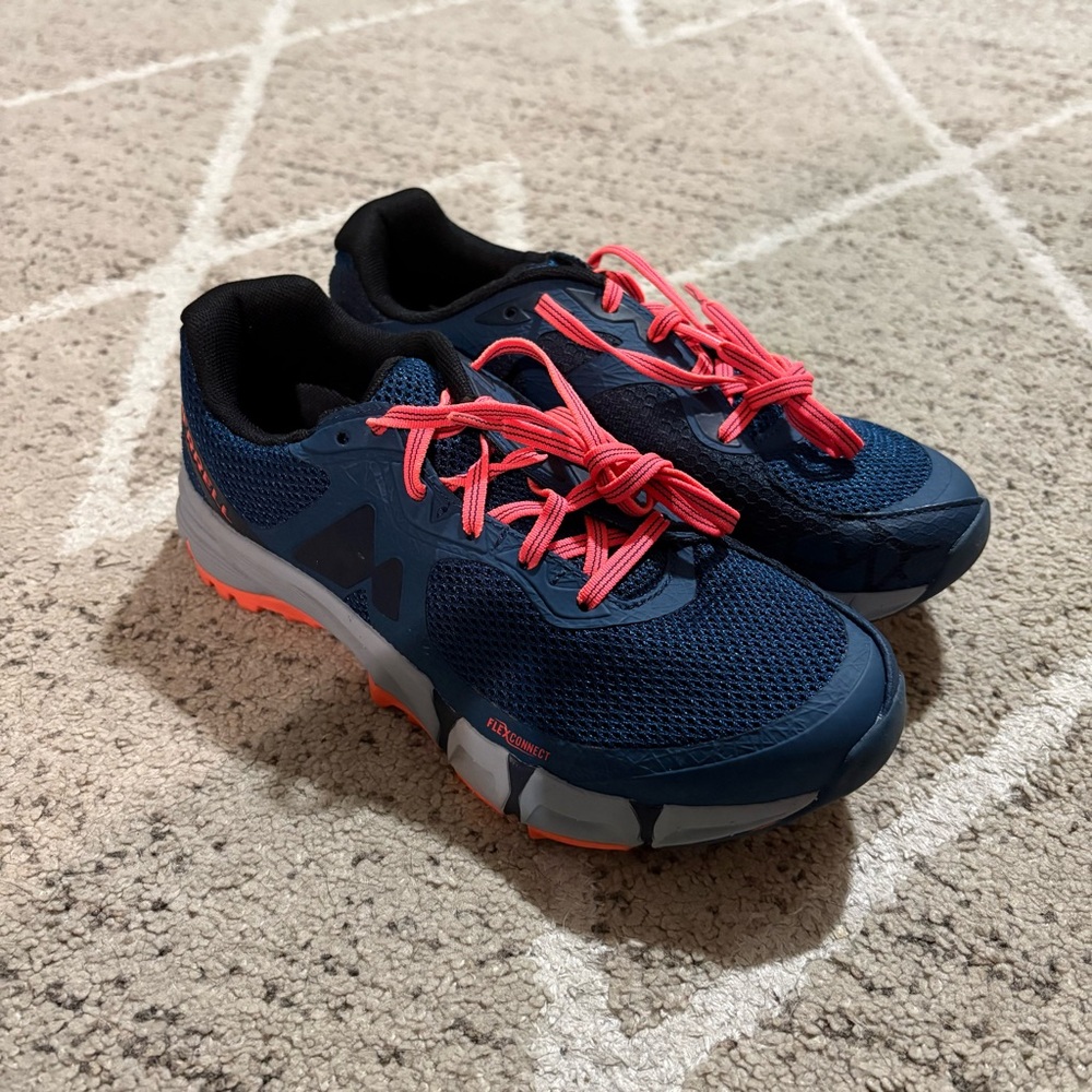 Merrell Agility Charge Lace-Up Blue Synthetic Womens Shoes J37726 Size 6.5